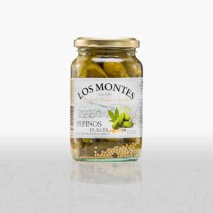 PEPINOS AGRIDULCES LOS MONTES X 360 GR