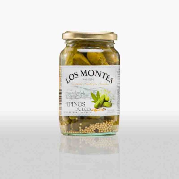 PEPINOS AGRIDULCES LOS MONTES X 360 GR