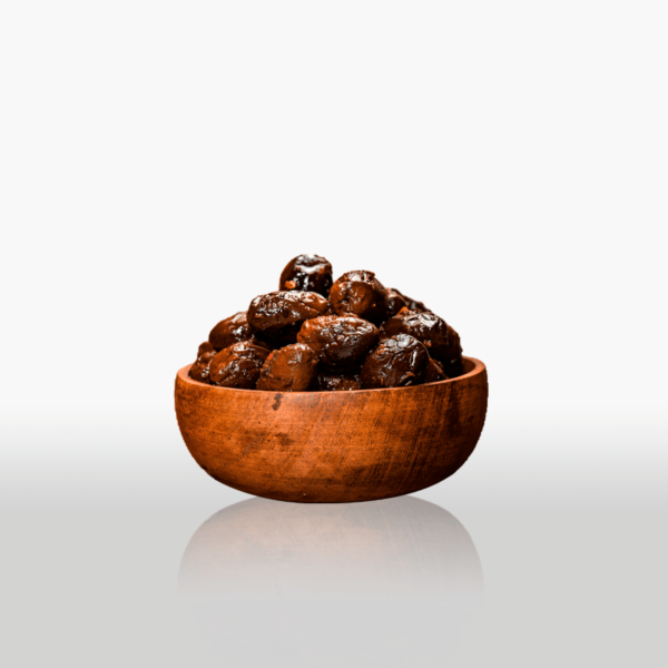 ACEITUNAS NEGRAS CON CAROZO CONDIMENTADAS X 100 g