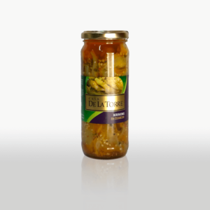 BERENJENAS EN ESCABECHE CASA DE LA TORRE X 200 GR