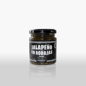 JALAPEÑOS EN RODAJA ERBAGGI X 200 GR.